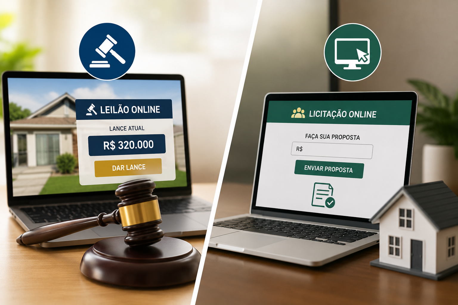 1º ,  2º Leilões e Licitação aberta / Os custos que você terá comprando nestas modalidades