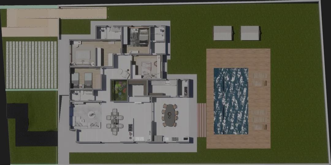 Casa com 4 quartos e 3 banheiros a venda, 258m2 - Ouro Fino - Santa Isabel-SP