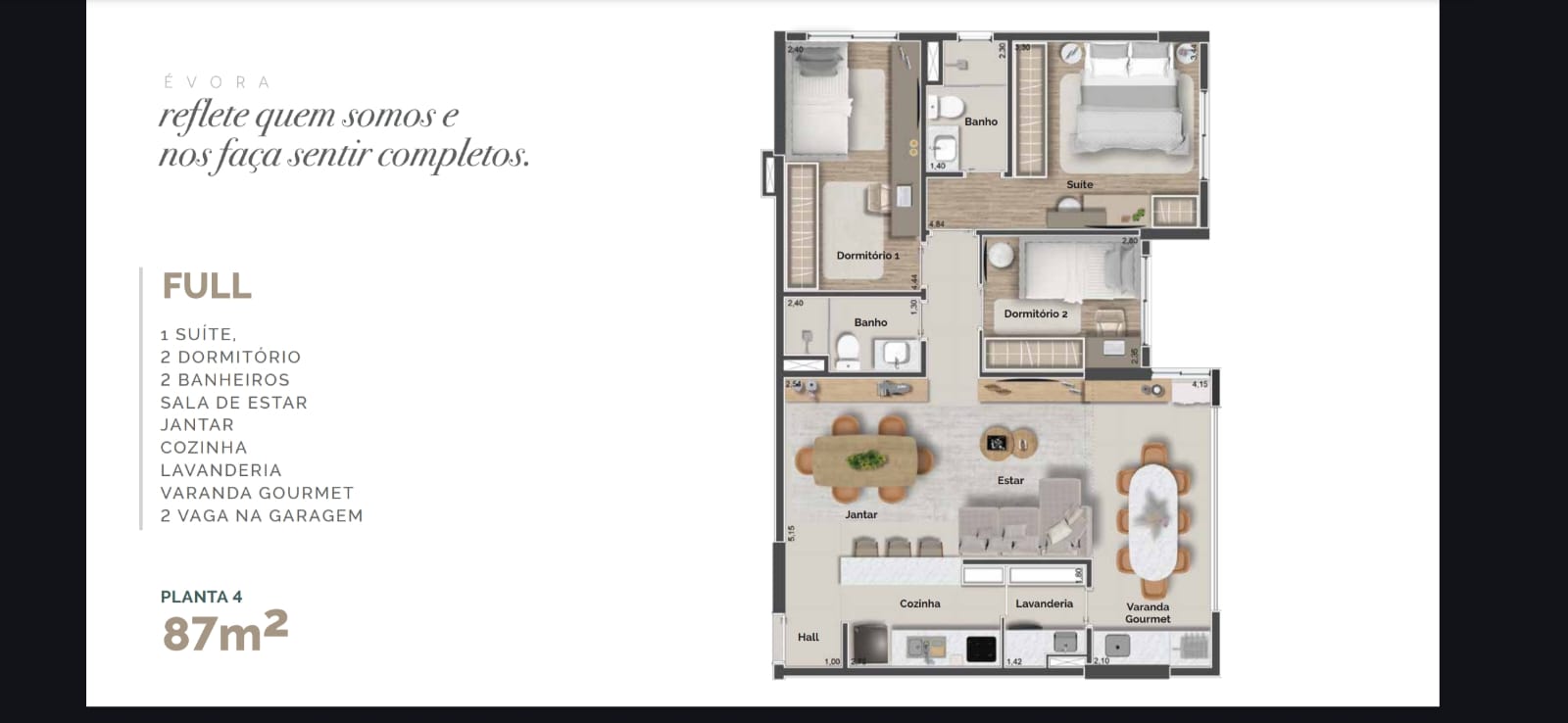 Apartamento na planta com 3 quartos e 2 banheiros de 73 a 97m2 - Jordanopolis - Arujá-SP