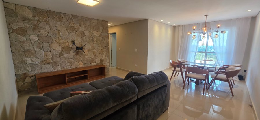 Apartamento 3 Quartos com Suíte e 2 Vagas para Alugar em Arujá/SP - Edifício Arujá Clube