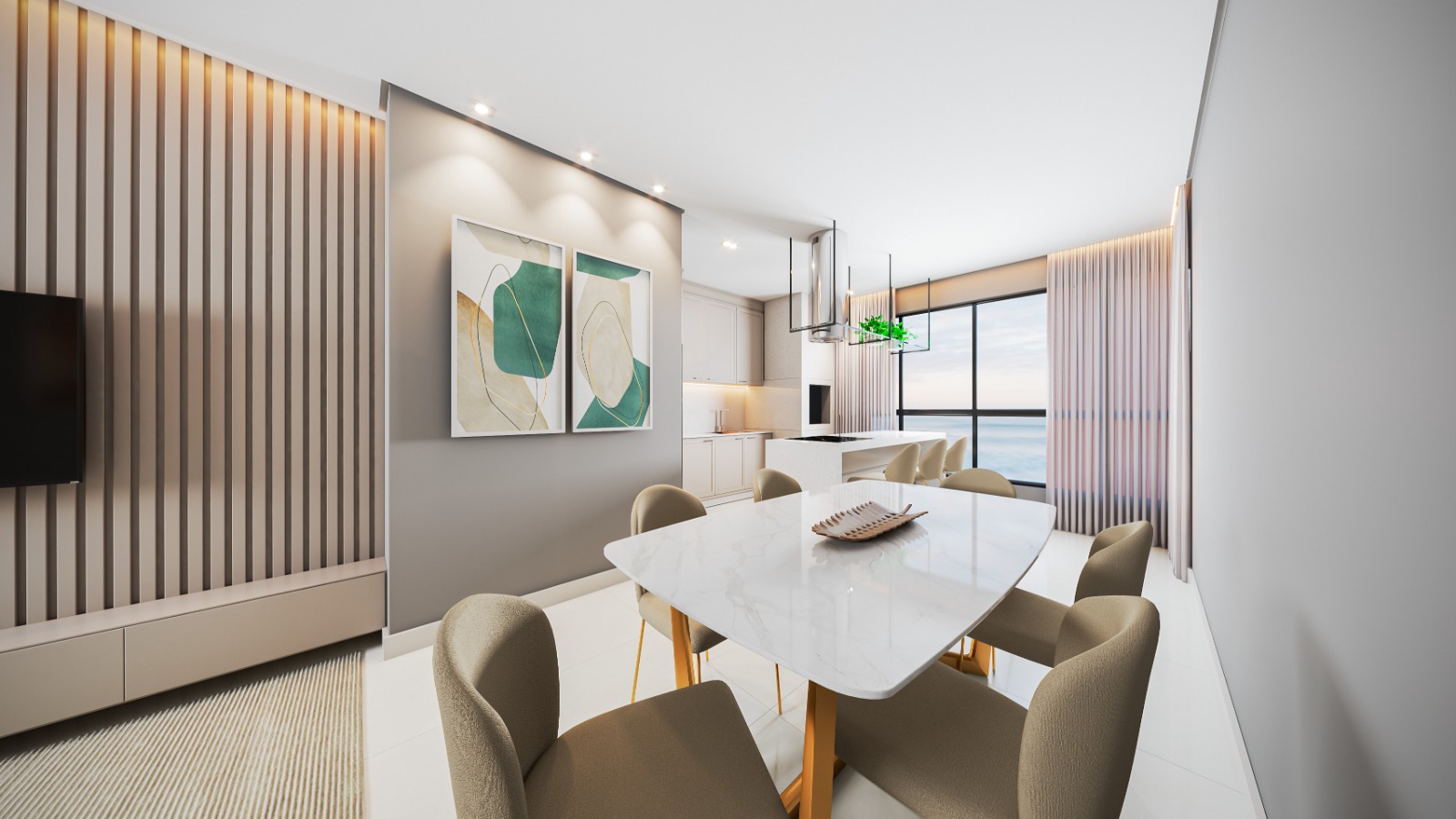 Apartamento a 200 m da praia de Itajuba - Investimento excelente!
