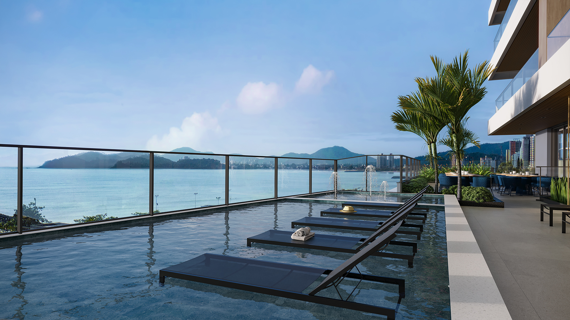 Apartamento FRENTE-MAR no Centro de Piçarras - 100 m da areia!