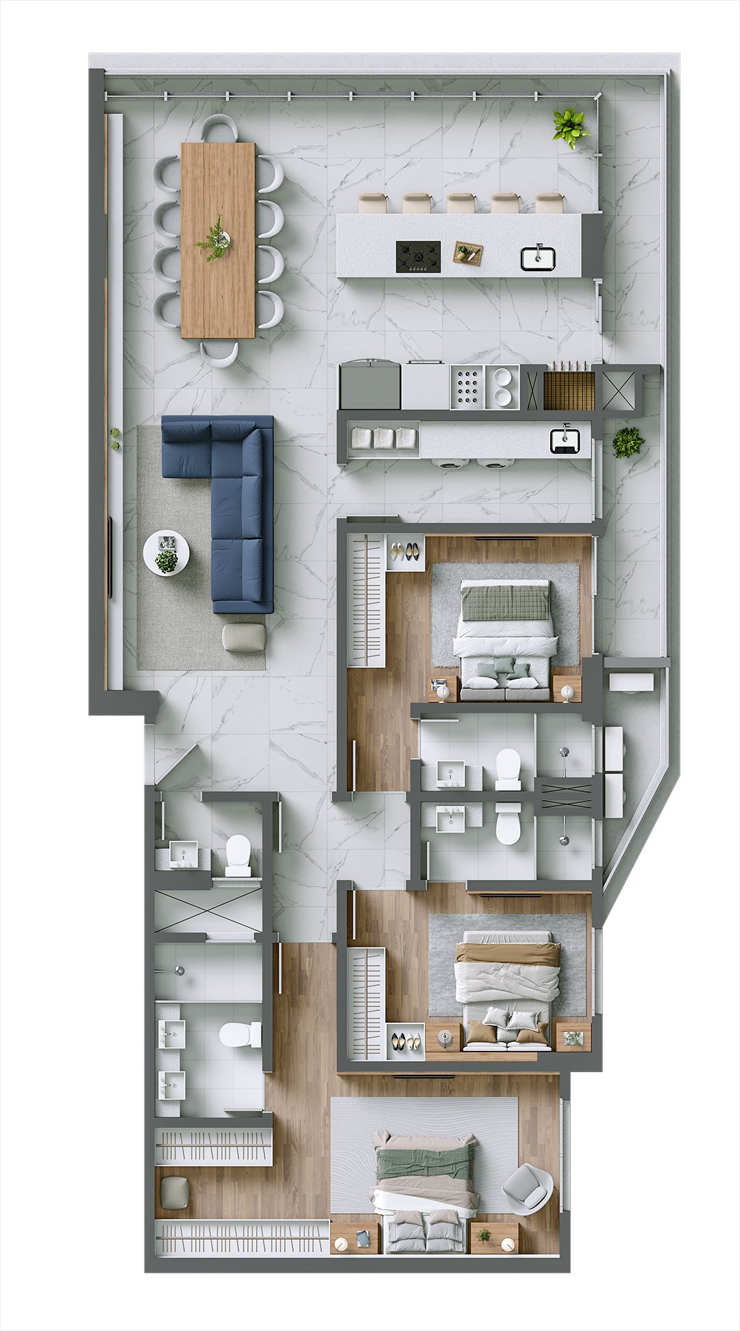 Apartamento FRENTE-MAR no Itacolomi - Piçarras