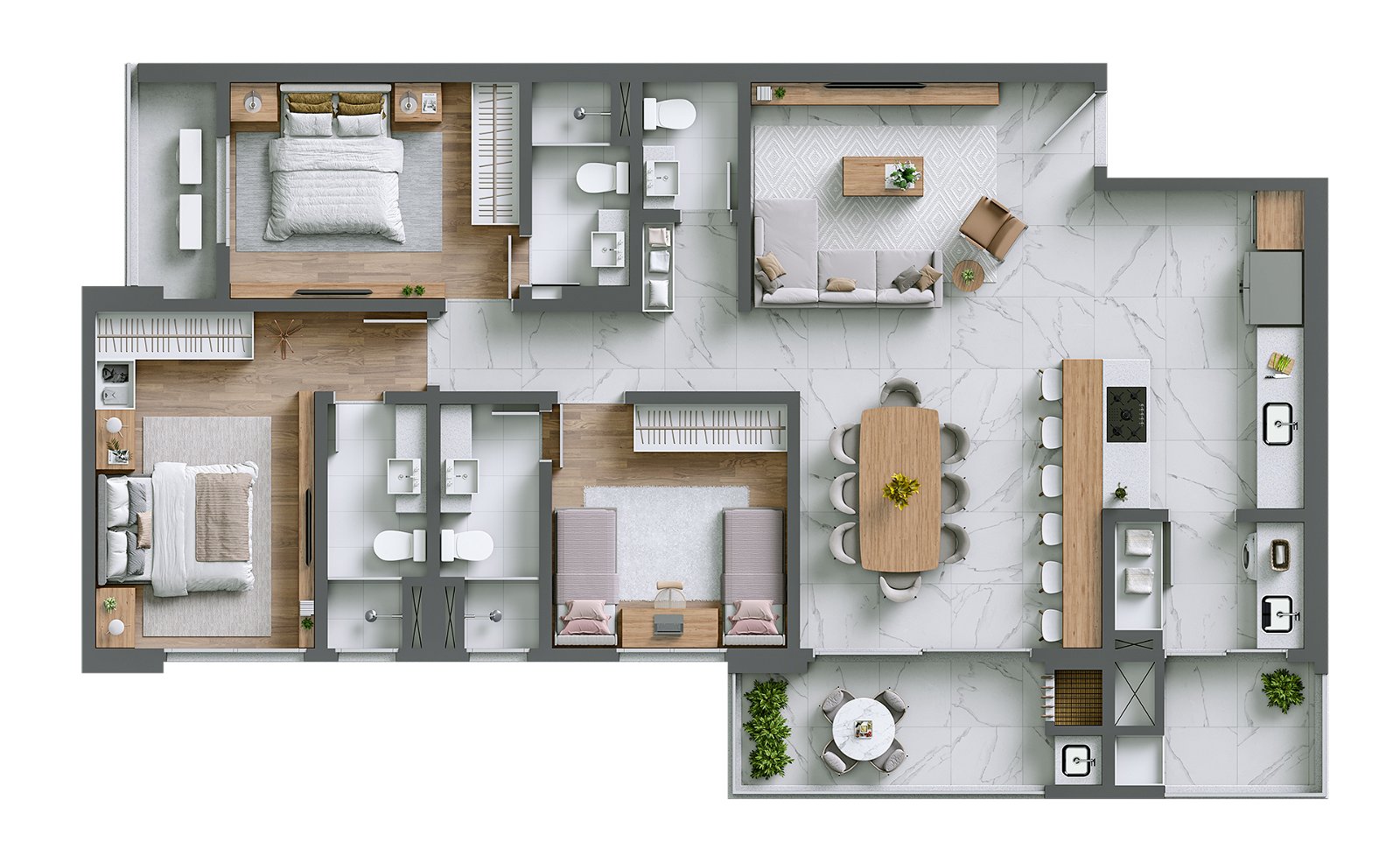 Apartamento FRENTE-MAR no Itacolomi - Piçarras