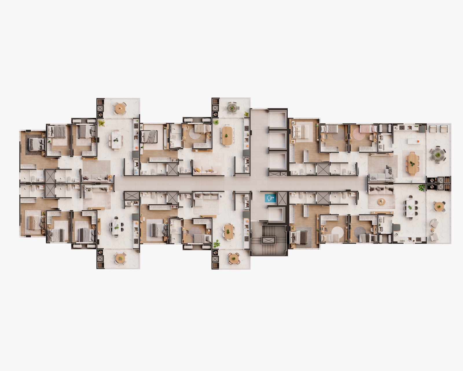Apartamento FRENTE MAR ETERNA no Tabuleiro - Barra Velha