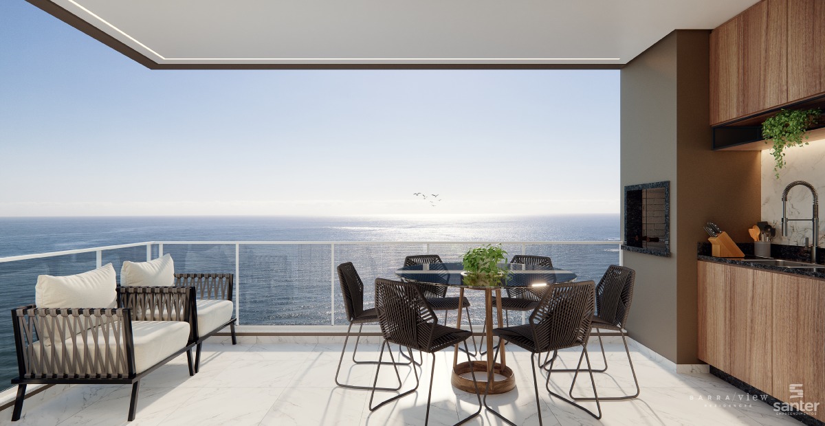 Apartamento FRENTE MAR ETERNA no Tabuleiro - Barra Velha