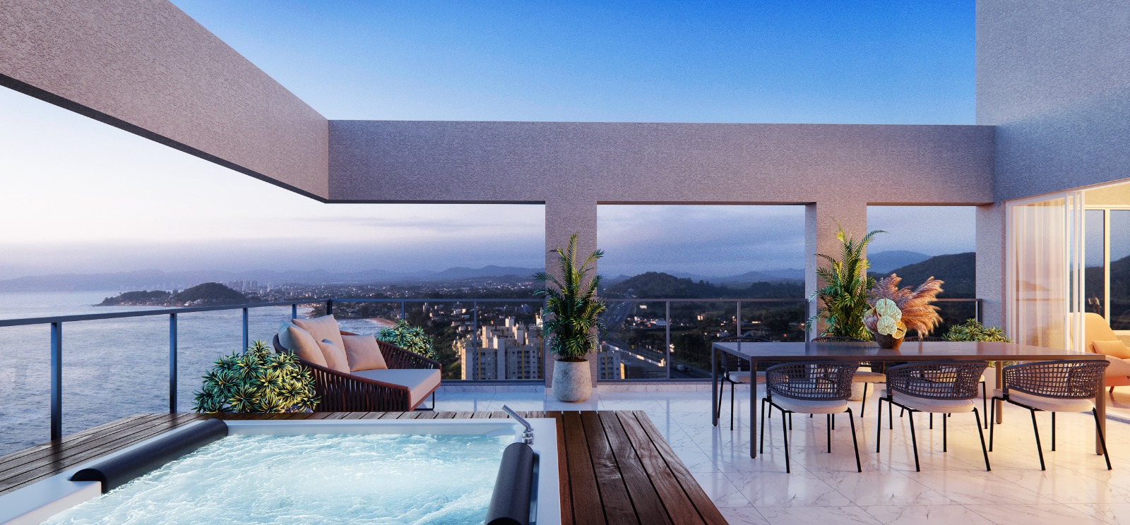 Apartamento FRENTE MAR ETERNA no Tabuleiro - Barra Velha