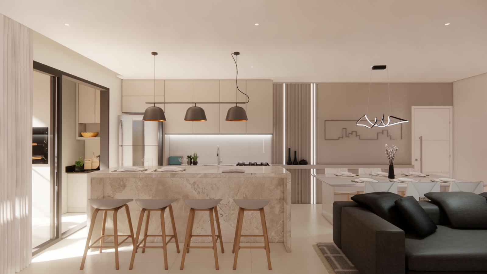 Apartamento a 250 m do MAR da Praia do Cerro e da Praia do Grant em Itajuba - LANÇAMENTO