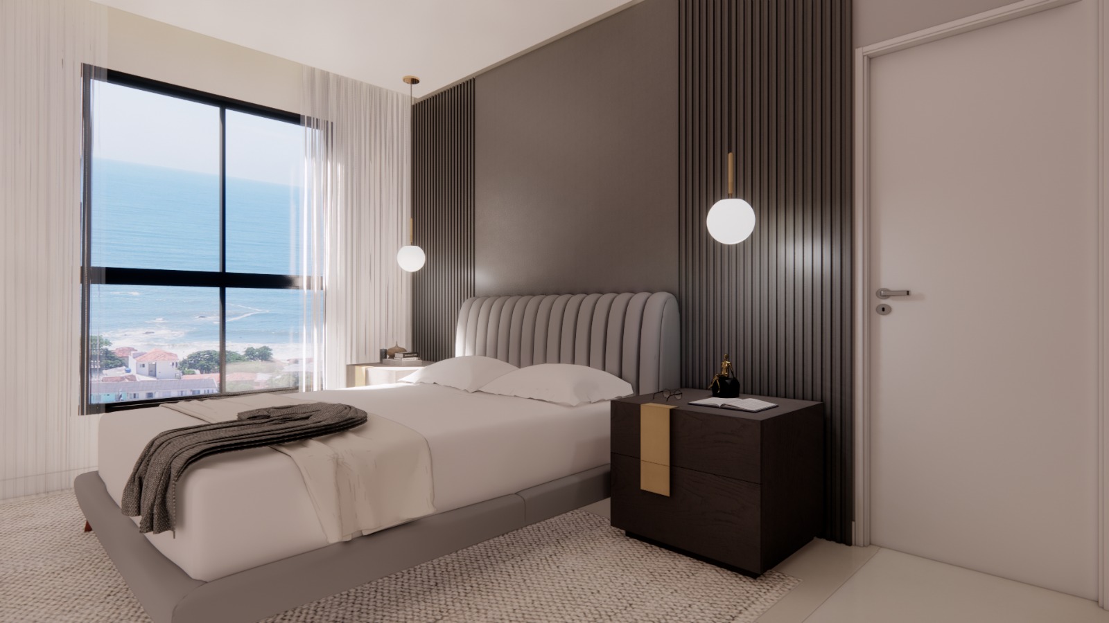 Apartamento a 250 m do MAR da Praia do Cerro e da Praia do Grant em Itajuba - LANÇAMENTO