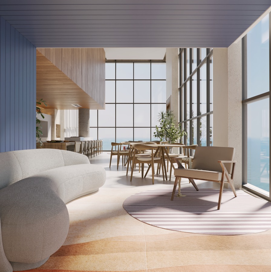 Apartamento com 3 SUÍTES em Itajuba - POUCOS PASSOS DO MAR