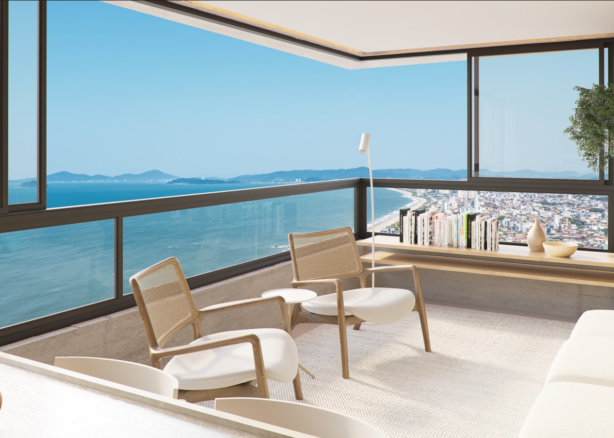 Apartamento com 3 SUÍTES em Itajuba - POUCOS PASSOS DO MAR