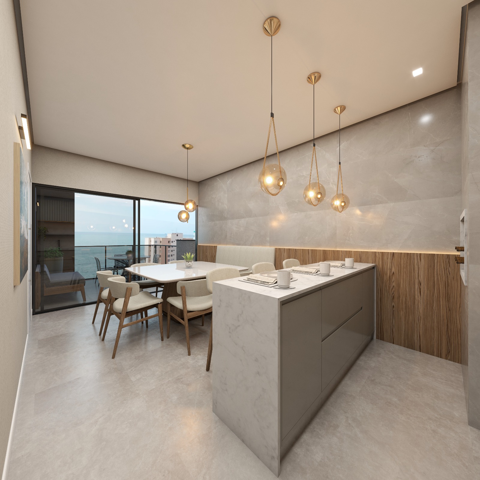 Apartamento com vista-mar no CENTRO de Barra Velha