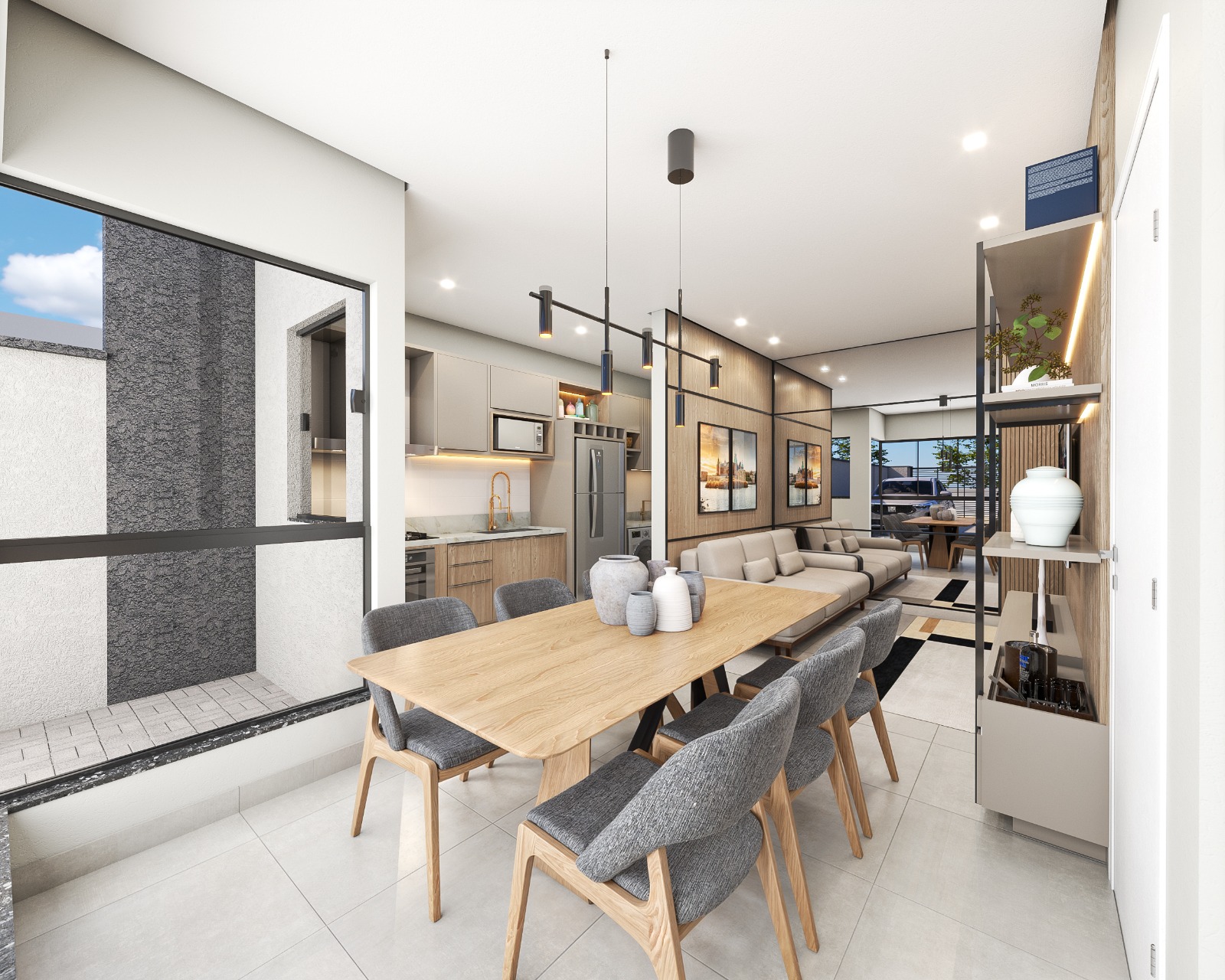Apartamento com giardino no CENTRO de Barra Velha