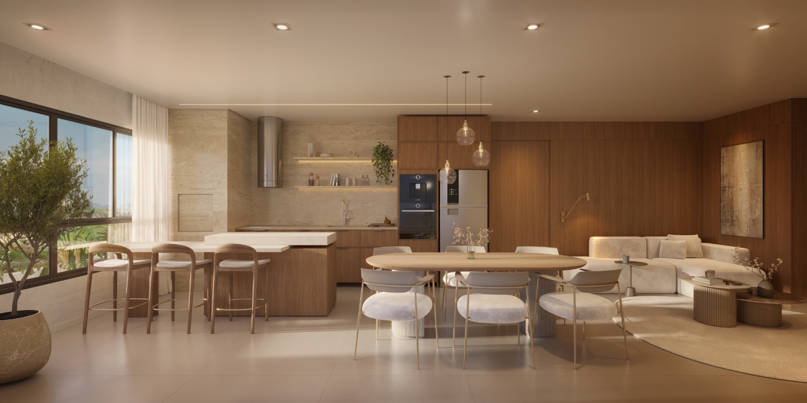 Apartamento a 200m do MAR entre Itajuba e Itacolomi
