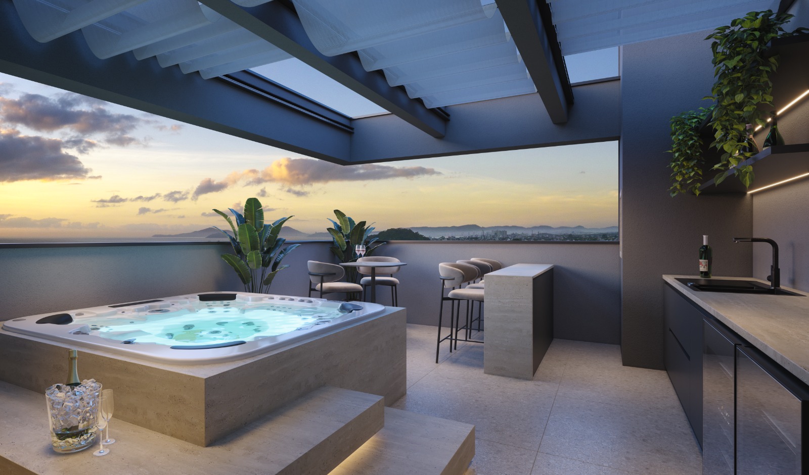 Apartamento a 200m do MAR entre Itajuba e Itacolomi