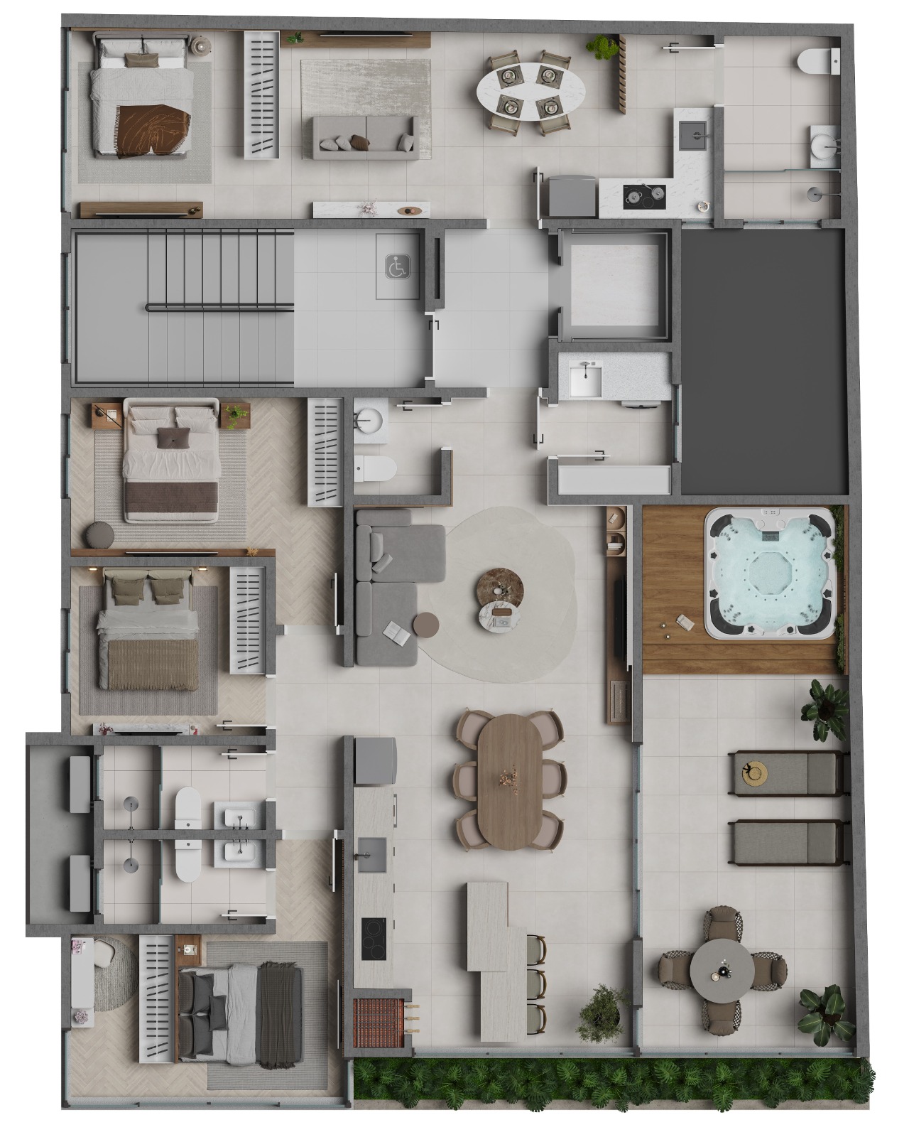 Apartamento a 200m do MAR entre Itajuba e Itacolomi