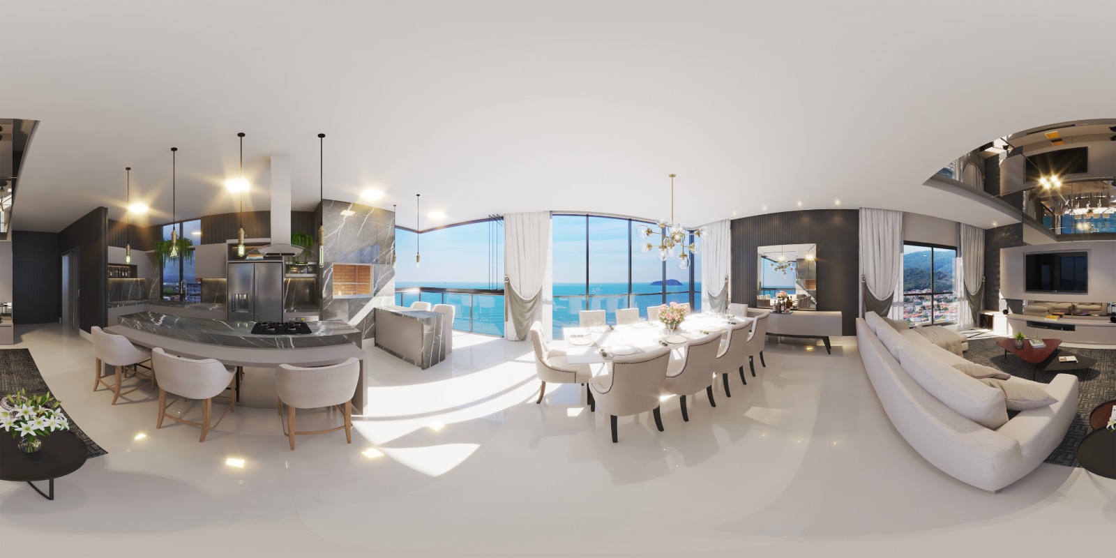 Apartamento VISTA-MAR exclusivo - 1 por andar em Piçarras