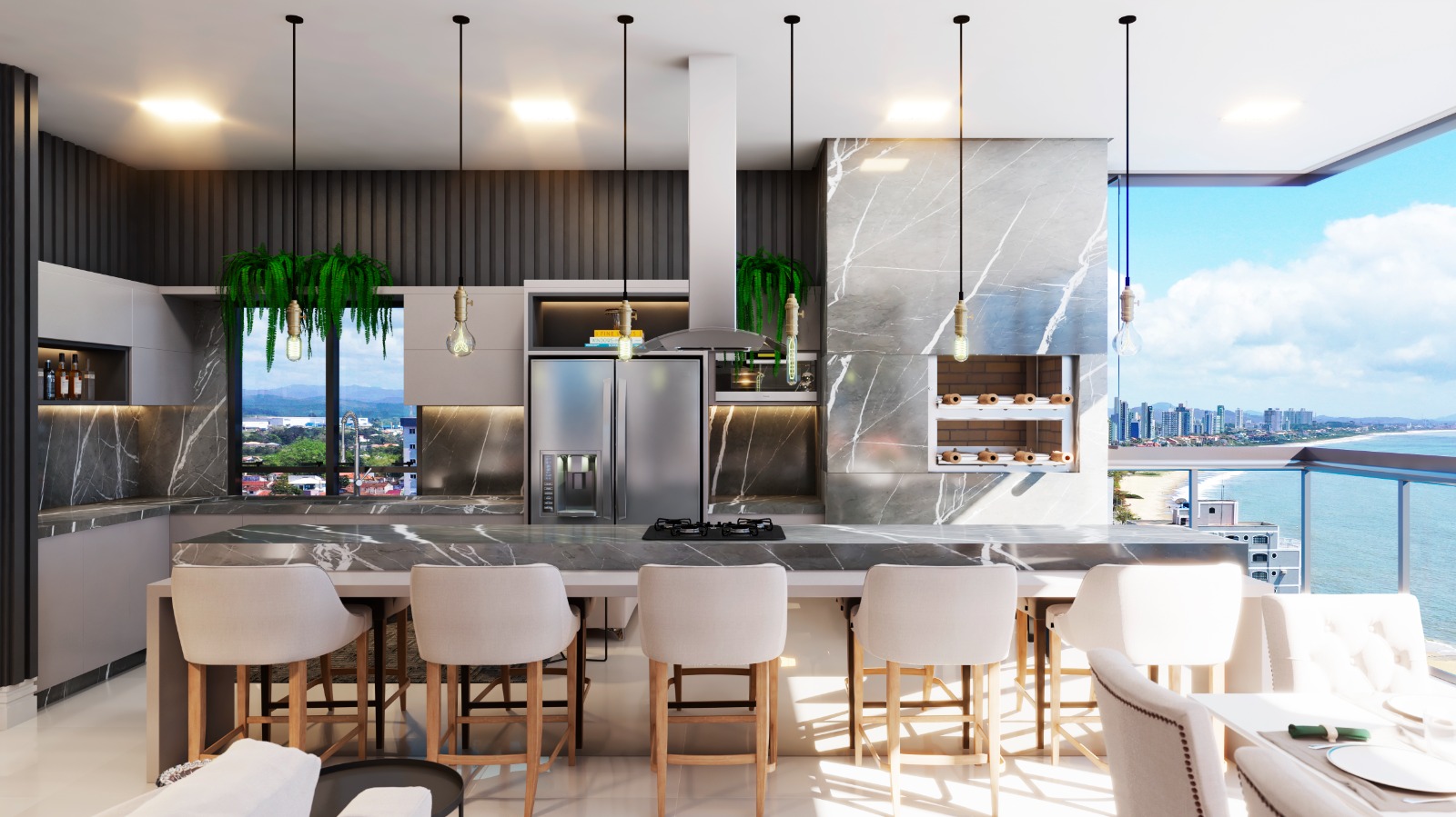 Apartamento VISTA-MAR exclusivo - 1 por andar em Piçarras