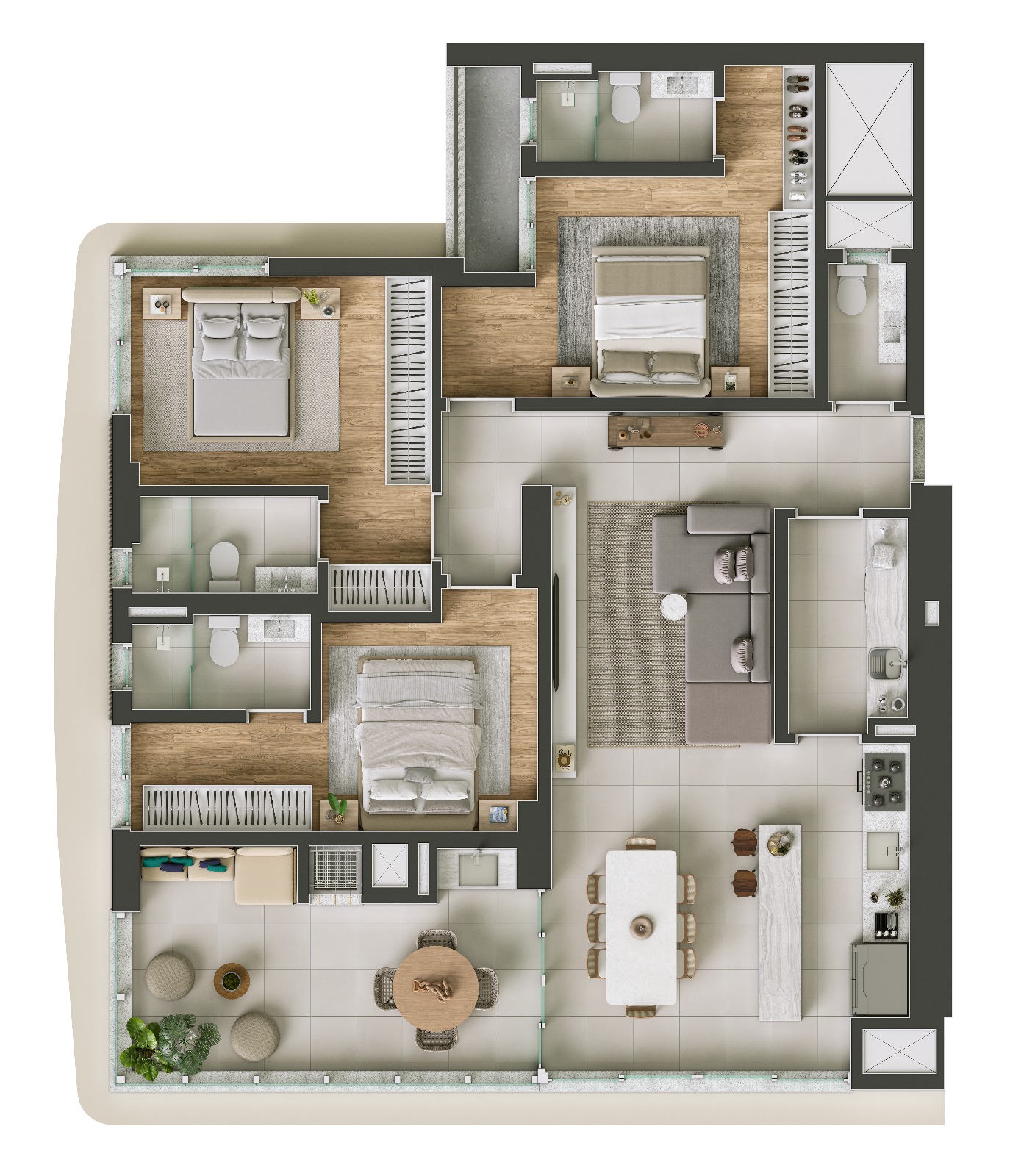 Apartamento ALTO PADRÃO no coração de Piçarras