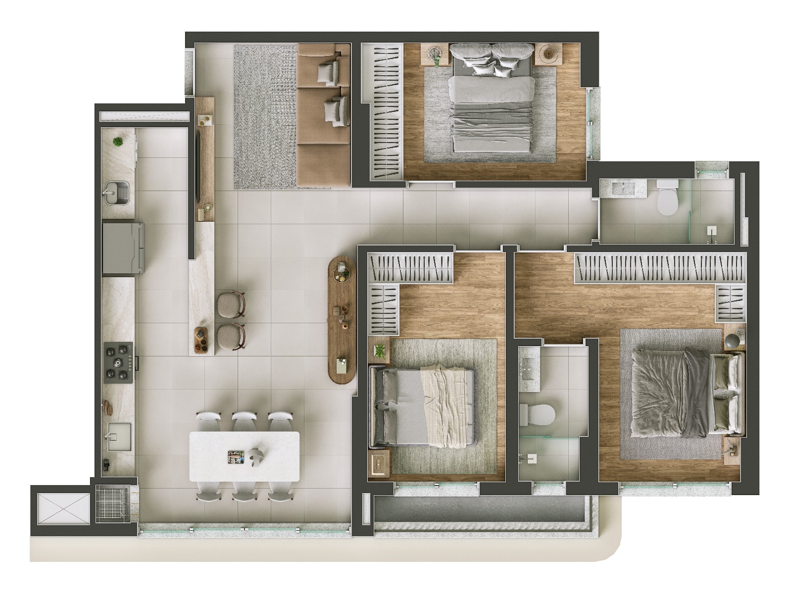 Apartamento ALTO PADRÃO no coração de Piçarras