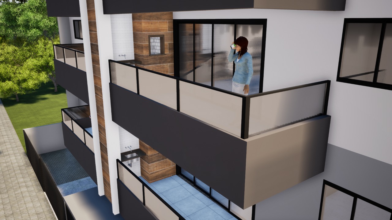 Apartamento a 380 m da Avenida Nereu Ramos no Itacolomi - Piçarras
