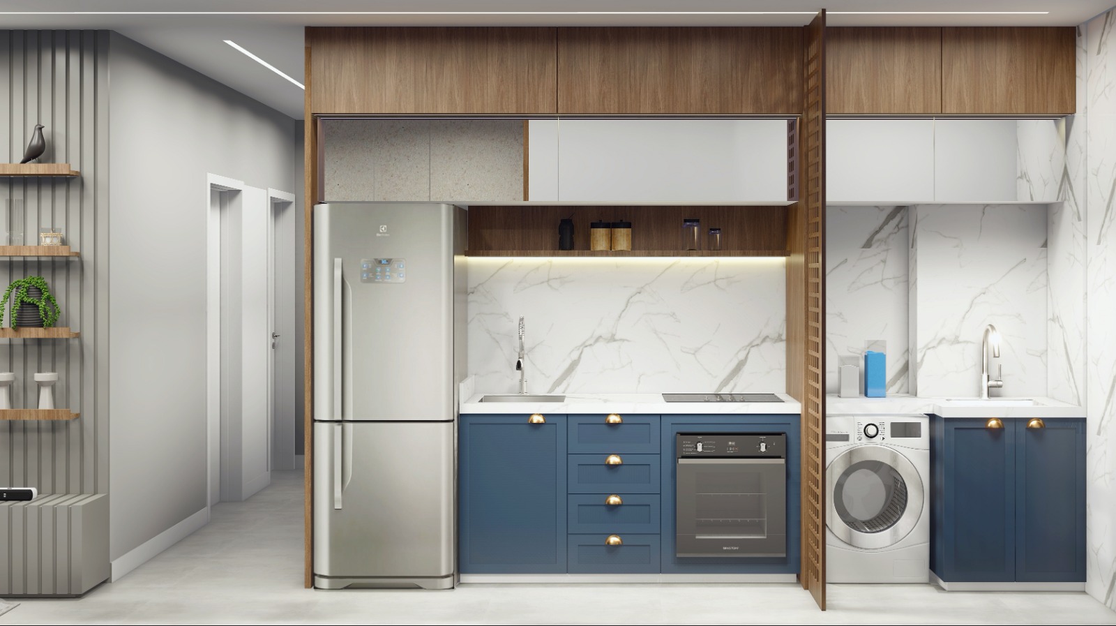 Apartamento a 380 m da Avenida Nereu Ramos no Itacolomi - Piçarras