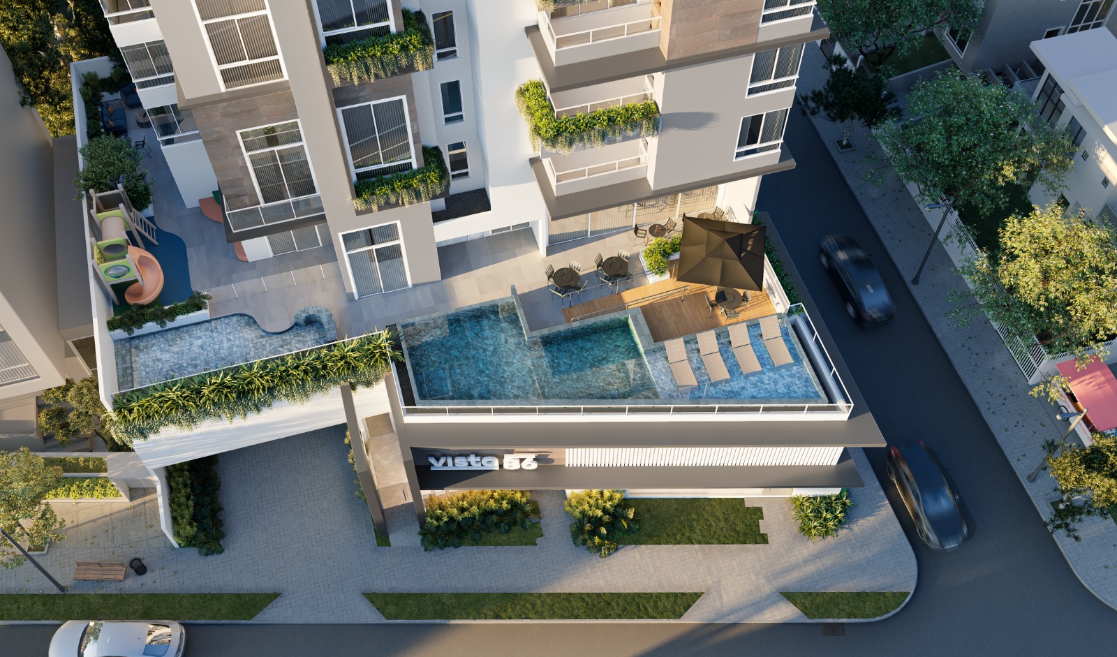 Apartamento com Pé-direito Duplo - Vista-mar permanente em Itajuba