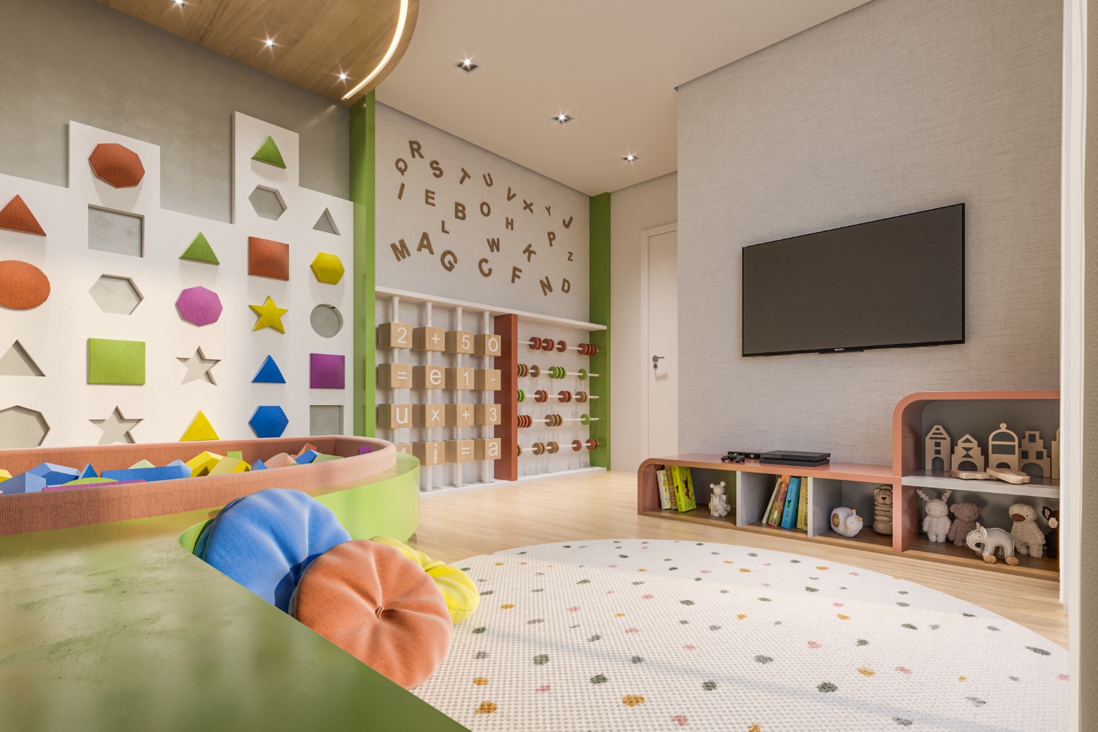 Apartamento com Pé-direito Duplo - Vista-mar permanente em Itajuba