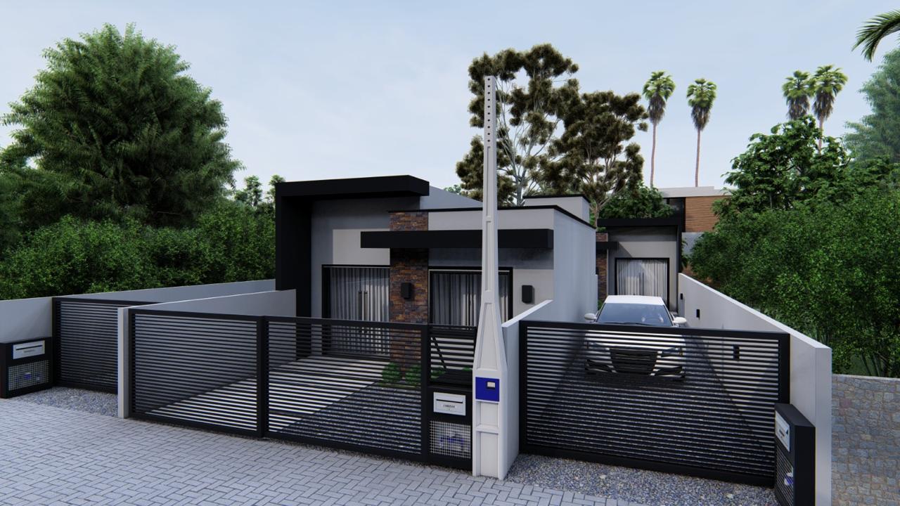 Casa geminada em Itajuba - Pé-direito DUPLO no living!