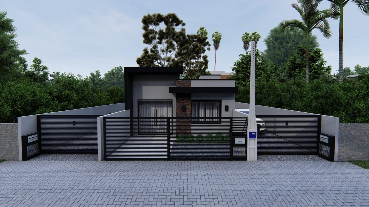 Casa geminada em Itajuba - Pé-direito DUPLO no living!
