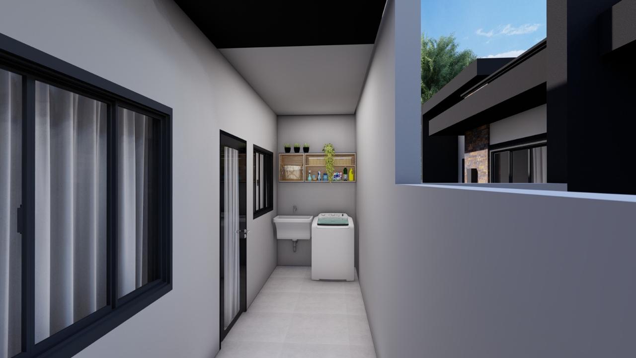 Casa geminada em Itajuba - Pé-direito DUPLO no living!