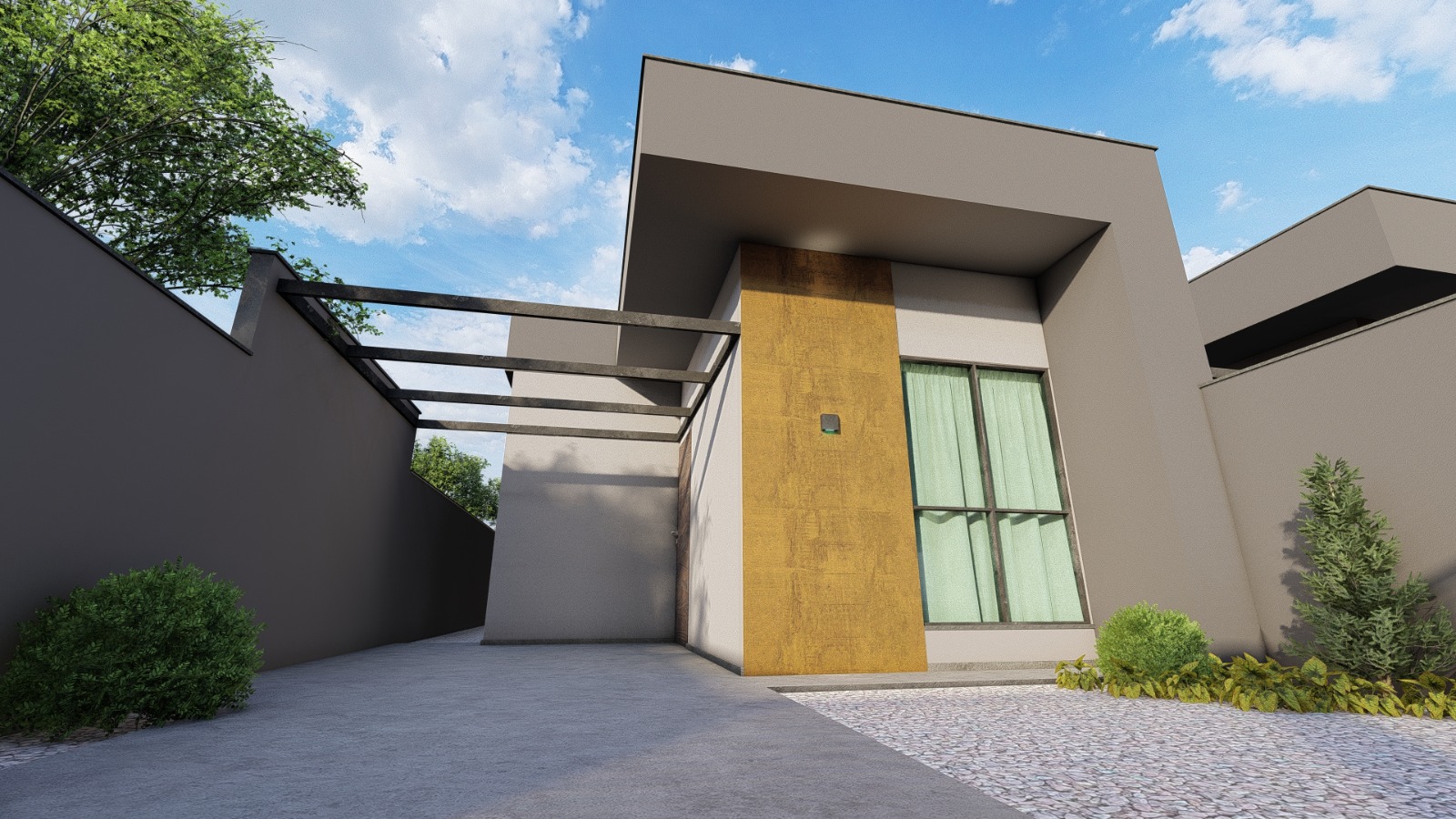 Casa geminada com terreno e corredor lateral - Barra Velha