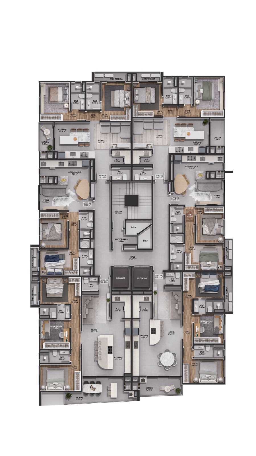 Apartamento no CENTRINHO de ITAJUBA - Perto de tudo!!