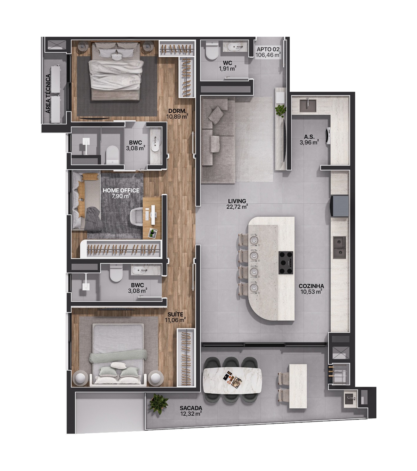 Apartamento no CENTRINHO de ITAJUBA - Perto de tudo!!