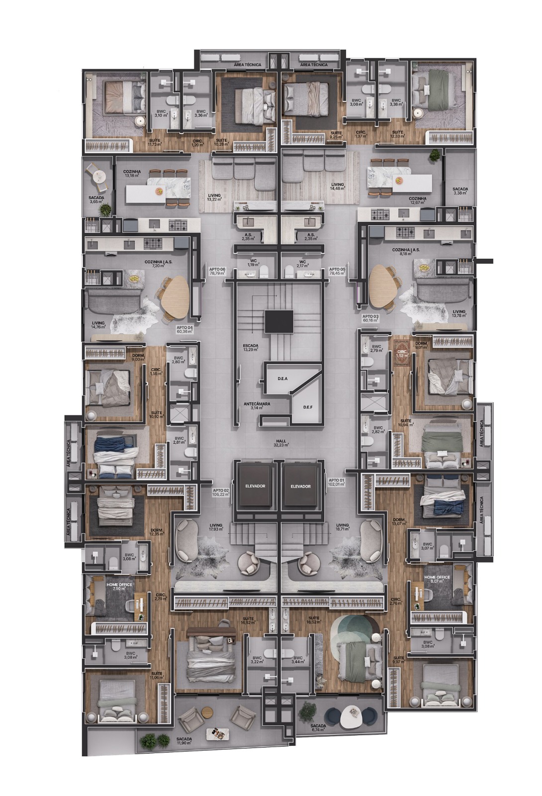 Apartamento no CENTRINHO de ITAJUBA - Perto de tudo!!