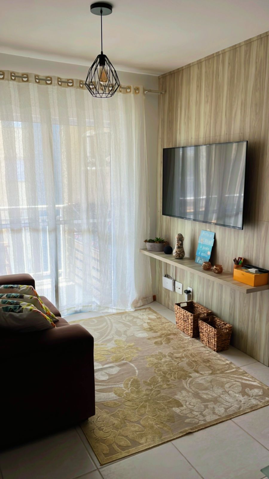 Apartamento 02 dormitórios mobiliado e com linda vista para o mar no Centro de Piçarras