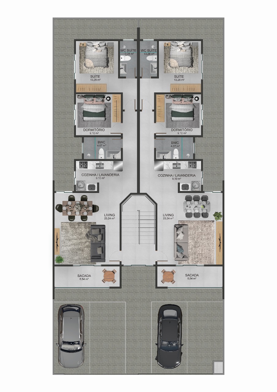 Apartamento próximo de tudo em Itajuba - apenas 550m da praia!
