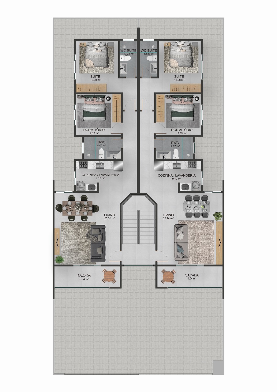 Apartamento próximo de tudo em Itajuba - apenas 550m da praia!