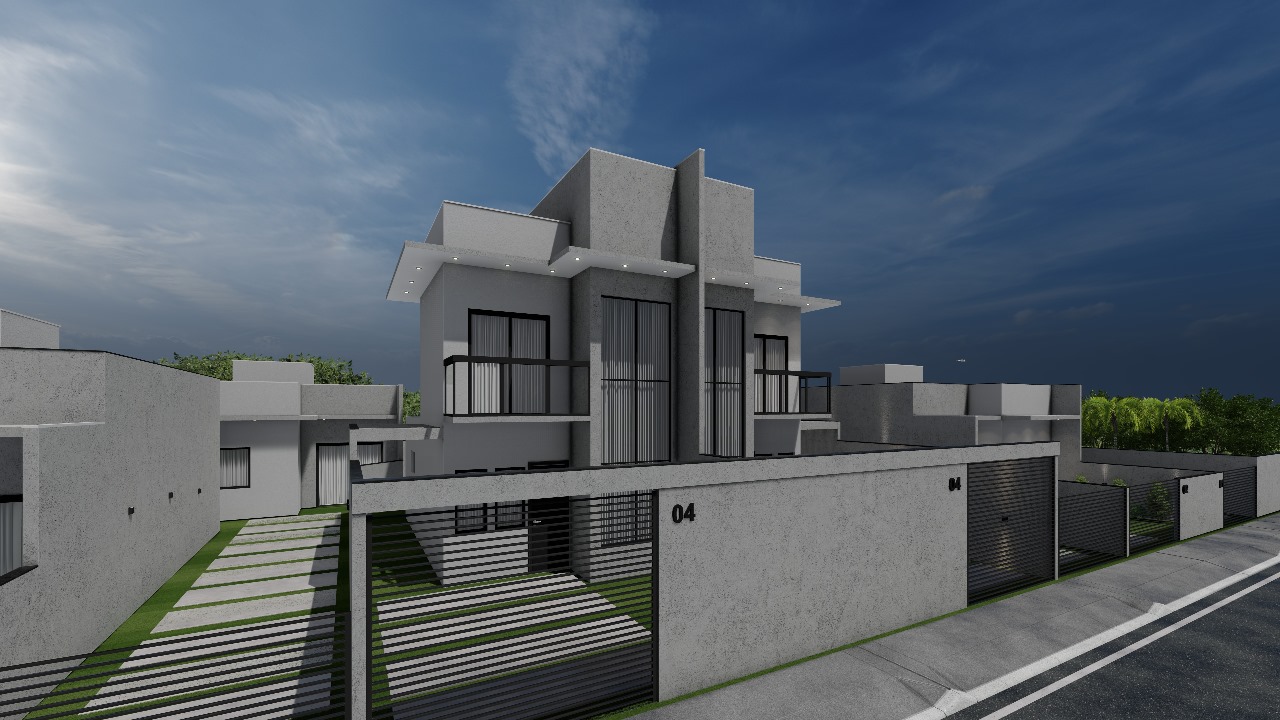 Casa Nova com 02 dormitórios no Vila Nova em Barra Velha