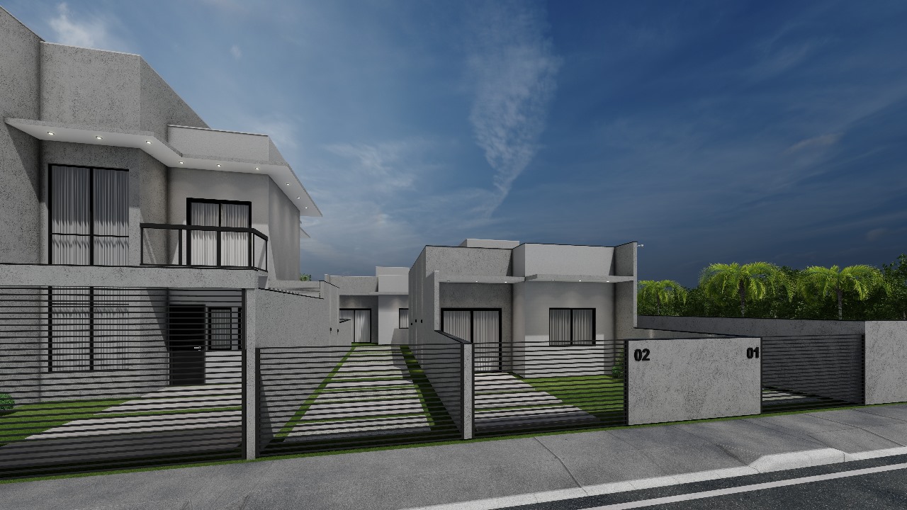 Casa Nova com 02 dormitórios no Vila Nova em Barra Velha