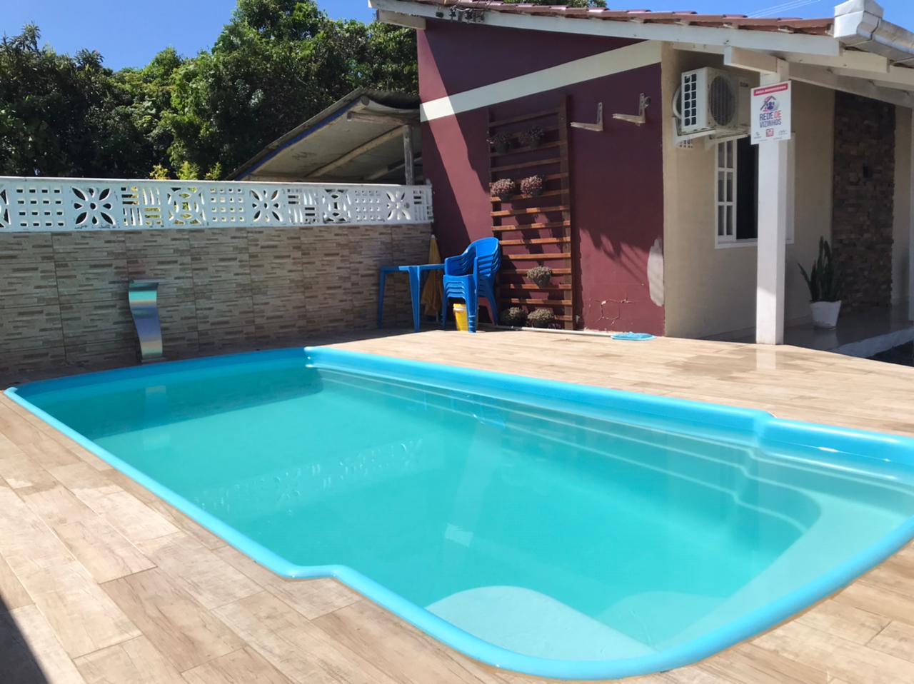 Casa de PRAIA com área de festa e PISCINA em Itajuba - Próx. ao MAR