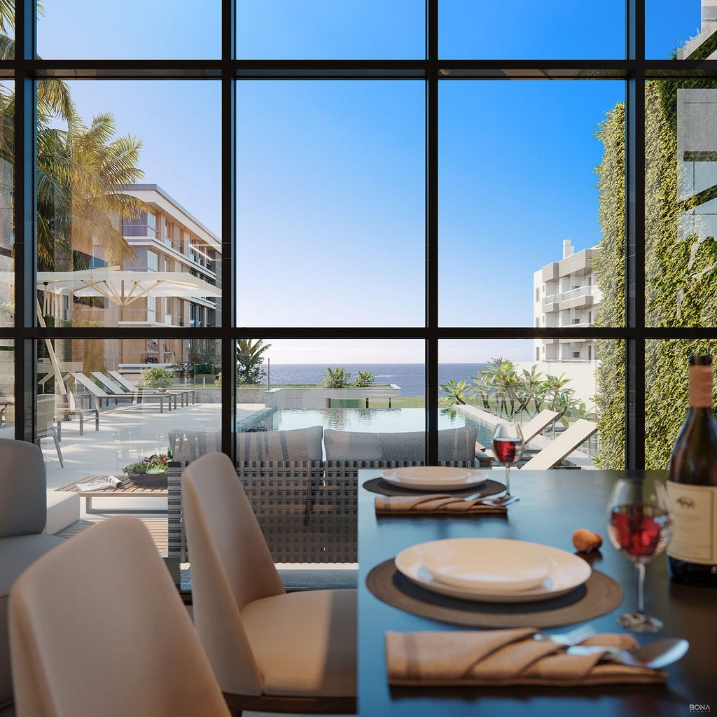 Apartamento com vista-mar no centro de Piçarras - OCEAN BOULEVARD