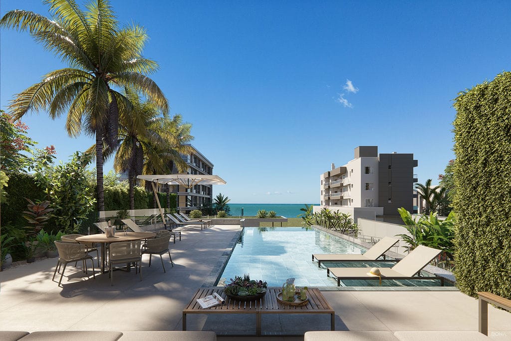 Apartamento com vista-mar no centro de Piçarras - OCEAN BOULEVARD