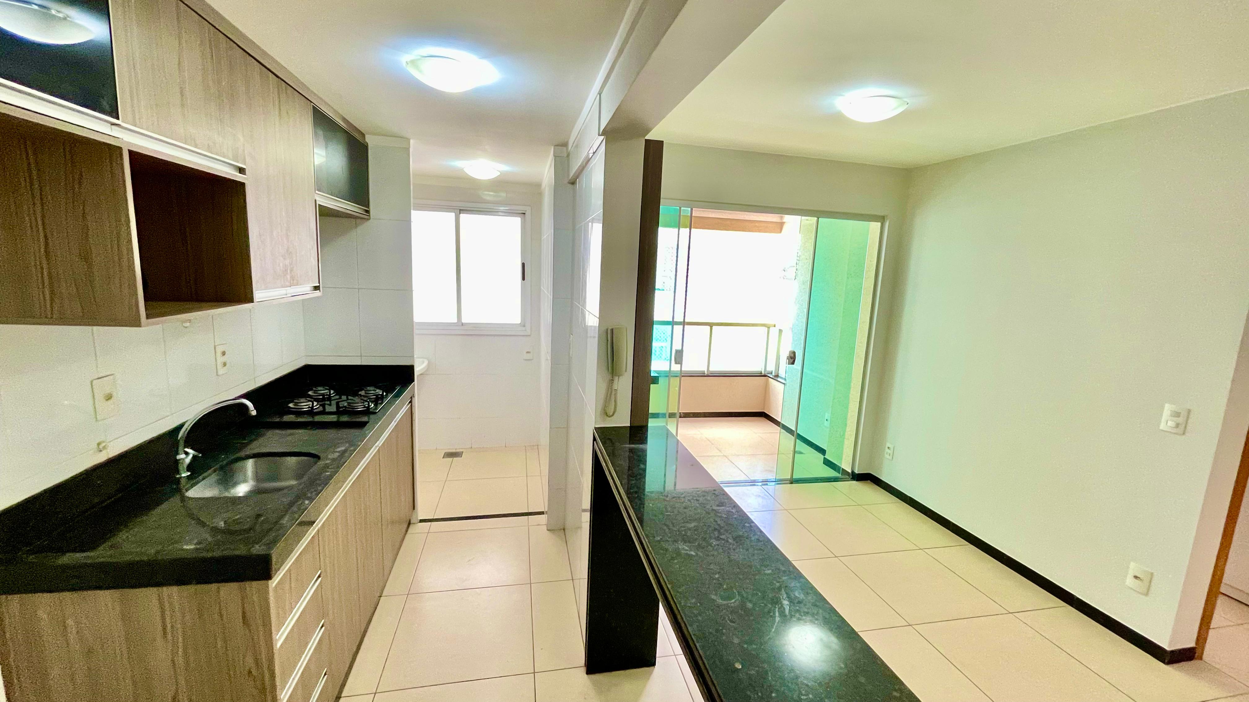 Apartamento 02 quartos, 02 banheiros, próx. ao TRT e WR, St. Bueno - Goiânia - GO - Res. Pontal Premium Bueno.