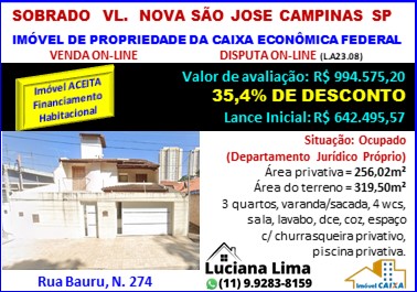 Apartamento - Venda, Vila Nova São José, Campinas, SP