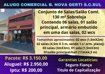 Grupo de Salas Comerciais - Locação, Nova Gerty, São Caetano do Sul, SP