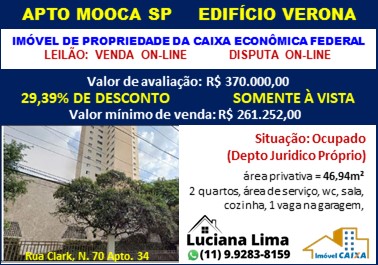 Apartamento - Venda, Mooca, São Paulo, SP