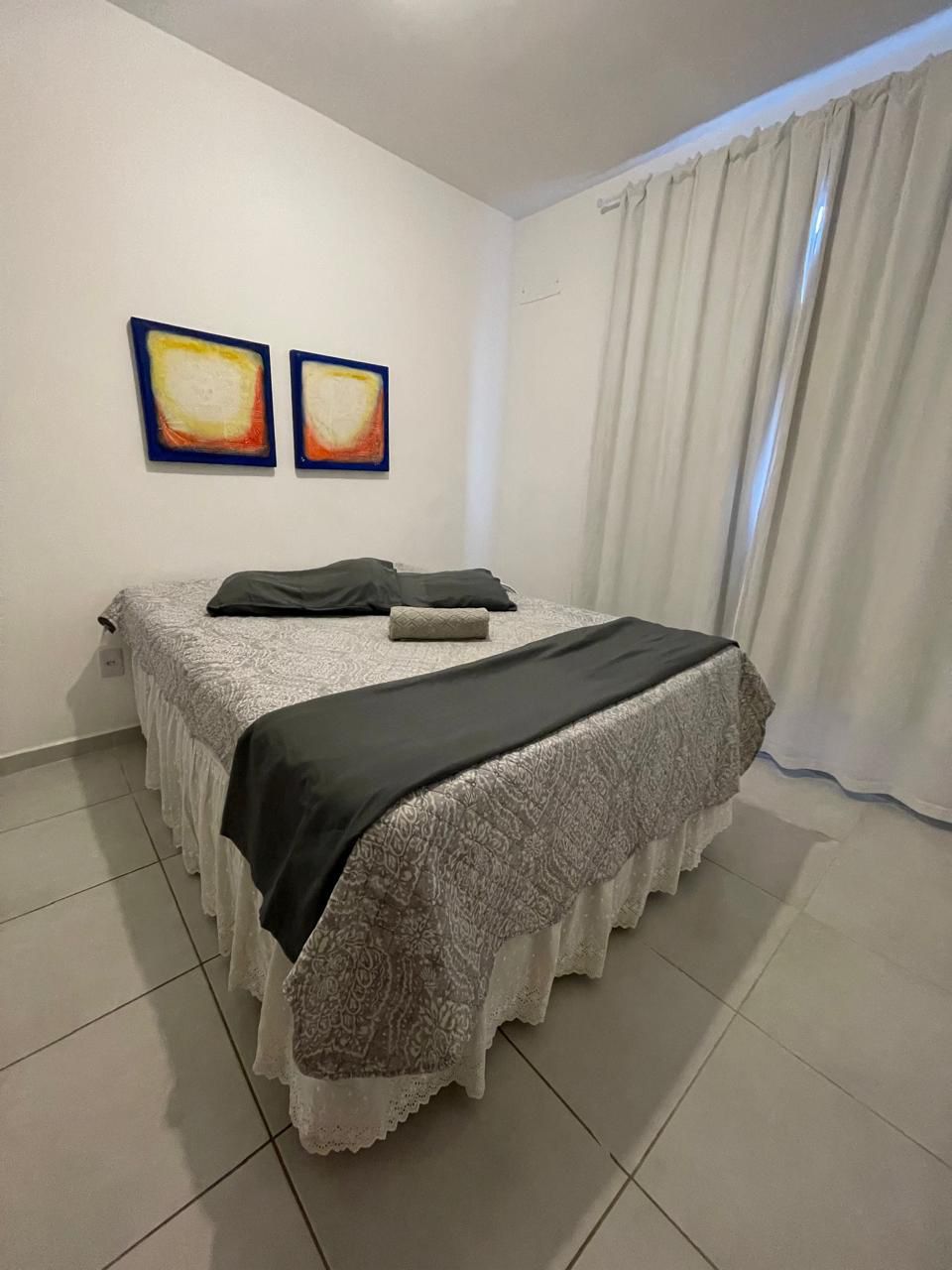 Apartamento com área externa