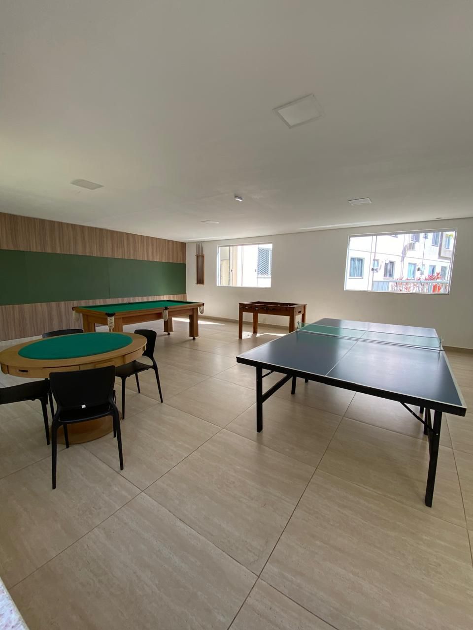 Apartamento com área externa