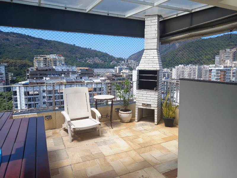 Ótima Cobertura Duplex 2 Qts (1suíte) e Dependências em Botafogo